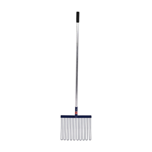 Red Gorilla Rubber Matting Fork Straight Grip Long Handle - Ashurst Equestrian & Country