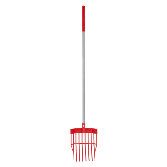 Red Gorilla Tidee Mini Bedding Fork - 100cm - Ashurst Equestrian & Country