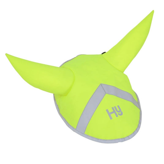 Reflector Ear Bonnet Yellow - Ashurst Equestrian & Country