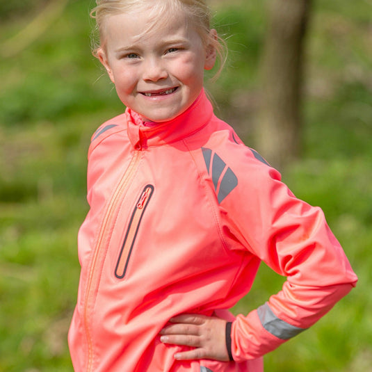 Reflector Jacket By Hy Equestrian Child Pink - Ashurst Equestrian & Country