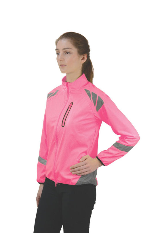 Reflector Jacket Pink - Ashurst Equestrian & Country