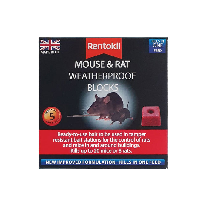 Rentokil Mouse & Rat Weatherproof Blocks - Ashurst Equestrian & Country