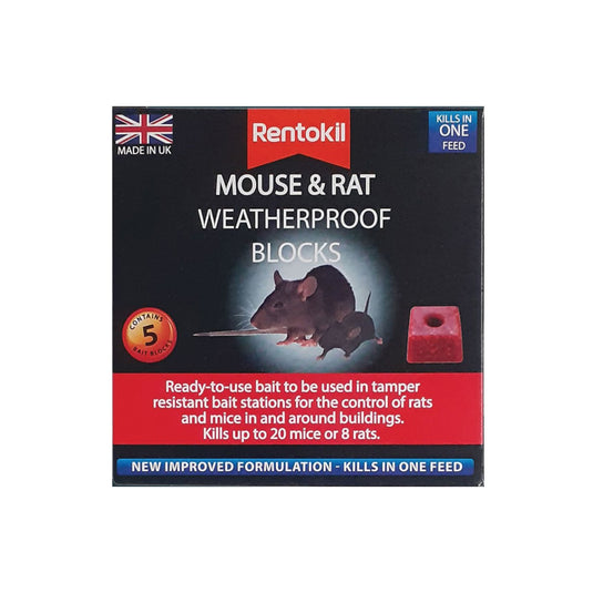 Rentokil Mouse & Rat Weatherproof Blocks - Ashurst Equestrian & Country