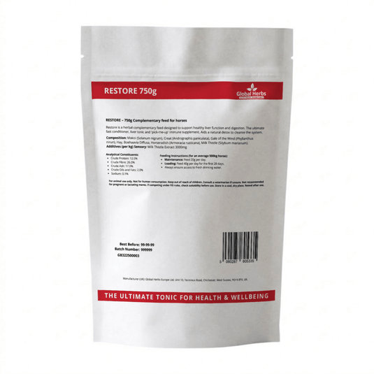 Restore Refill Pouch 750g - Global Herbs - Ashurst Equestrian & Country