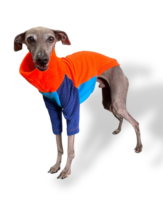 Ribbed Jersey & Fleece T-Shirt - Tropicana - Ashurst Equestrian & Country