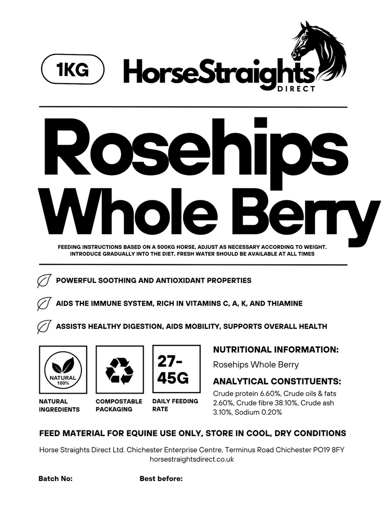 Load image into Gallery viewer, RoseHip Whole Berry - Ashurst Equestrian &amp; Country
