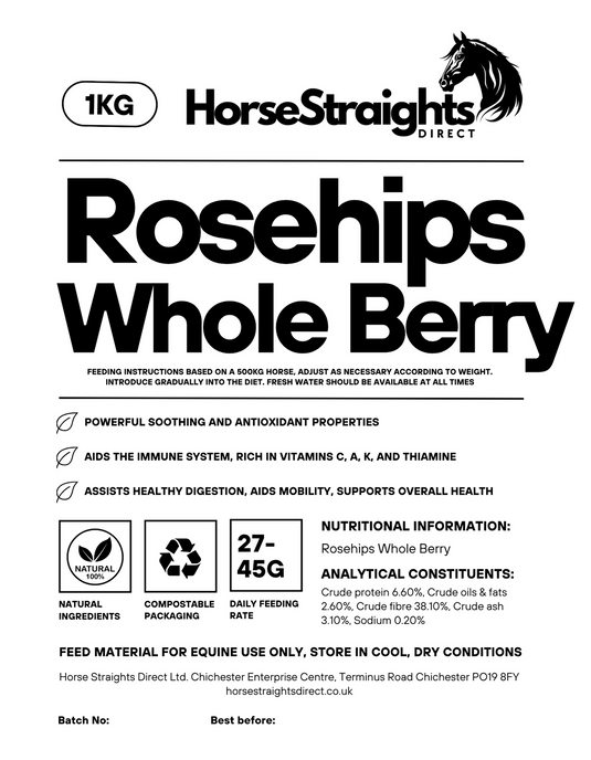 RoseHip Whole Berry - Ashurst Equestrian & Country