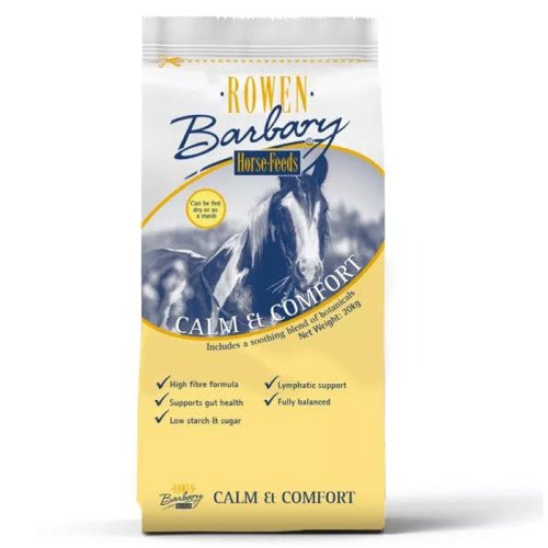 Rowen Barbary Calm & Comfort 20kg - Ashurst Equestrian & Country