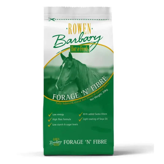 Rowen Barbary Forage n Fibre 20kg - Ashurst Equestrian & Country