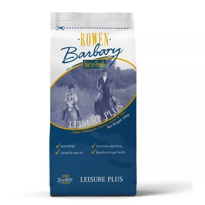 Rowen Barbary Leisure Plus 20kg - Ashurst Equestrian & Country