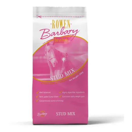 Rowen Barbary Stud Mix 20kg - Ashurst Equestrian & Country