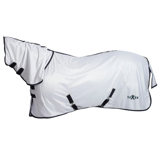 Saxon Mesh Combo Neck - Light Blue