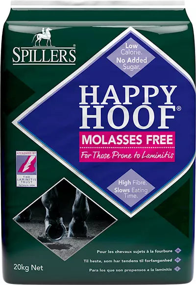 Spillers Happy Hoof Molasses Free 20kg