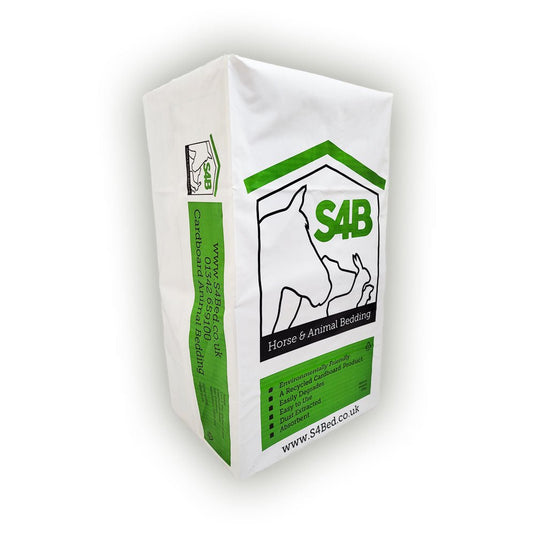 S4Bed Recycled Cardboard Animal Bedding 20kg - Ashurst Equestrian & Country