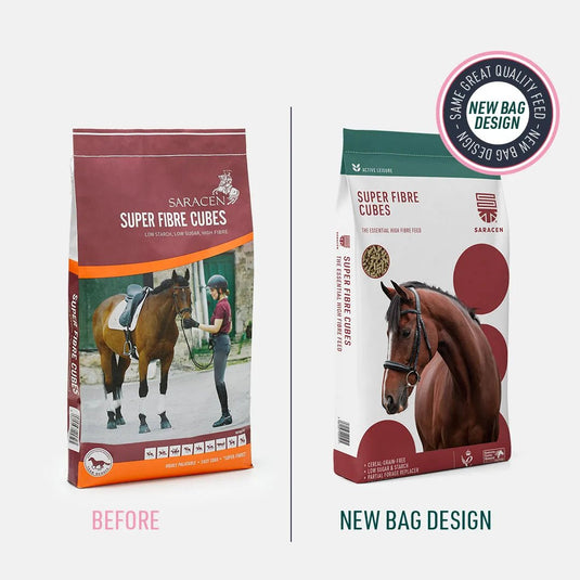 Saracen Super Fibre Cubes 20kg - Ashurst Equestrian & Country