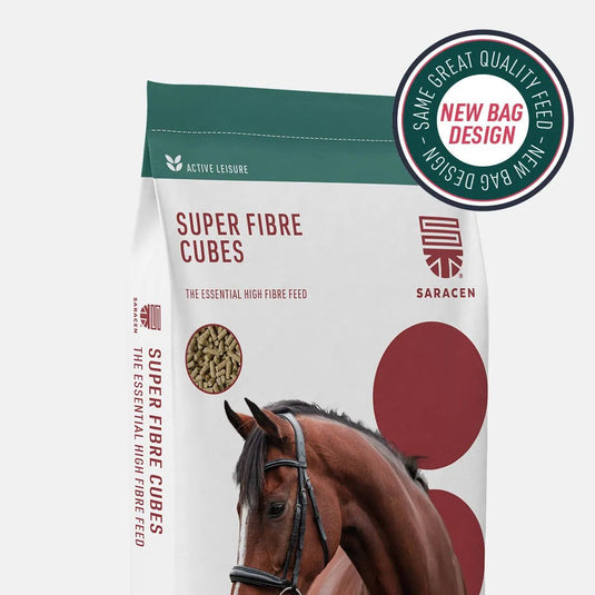 Saracen Super Fibre Cubes 20kg - Ashurst Equestrian & Country