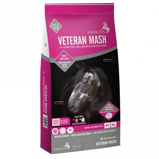 Saracen Veteran Mash 20kg - Ashurst Equestrian & Country