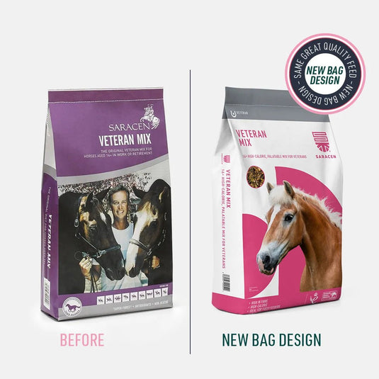 Saracen Veteran Mix 20kg - Ashurst Equestrian & Country