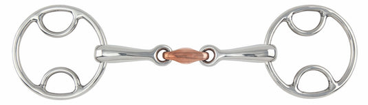 Shires Bevel Bit With Copper Lozenge - Ashurst Equestrian & Country