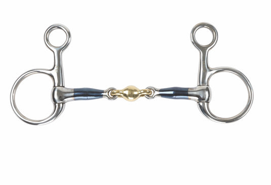 Shires Blue Sweet Iron Hanging Cheek With Lozenge - Ashurst Equestrian & Country