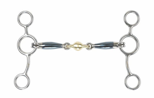 Shires Blue Sweet Iron Tom Thumb with Lozenge - Ashurst Equestrian & Country