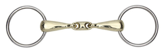Shires Brass Alloy Training Bit (18mm) - Ashurst Equestrian & Country