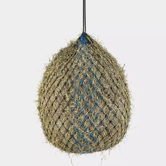 Shires Deluxe Haylage Net Black/Blue - Small - Ashurst Equestrian & Country
