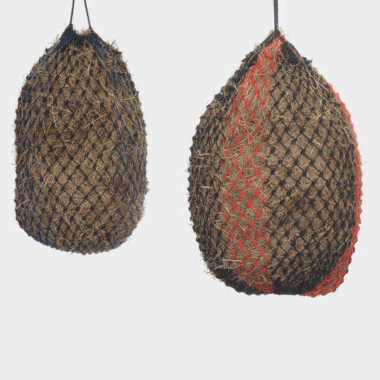 Shires Deluxe Haylage Net Black/Red - Large - Ashurst Equestrian & Country