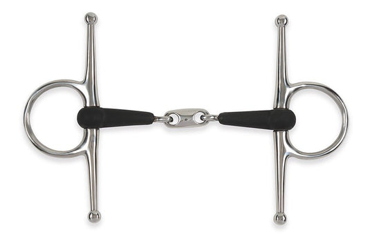 Shires EquiKind+ Full Cheek Peanut Link Bit - Ashurst Equestrian & Country