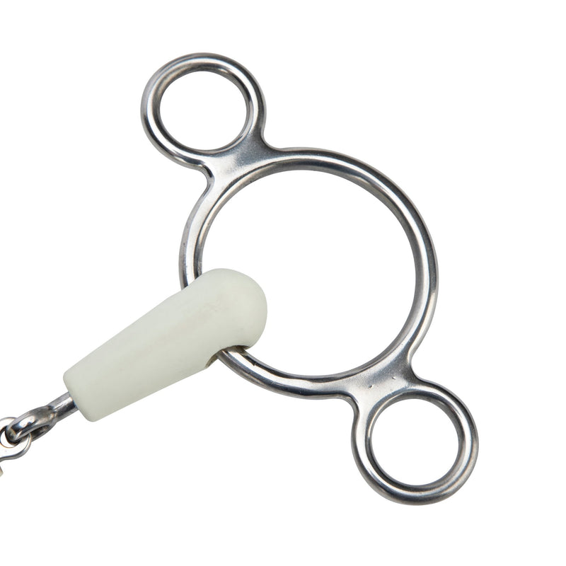 Load image into Gallery viewer, Shires EquiKind Softie Two Ring Gag Peanut Link - Ashurst Equestrian &amp; Country
