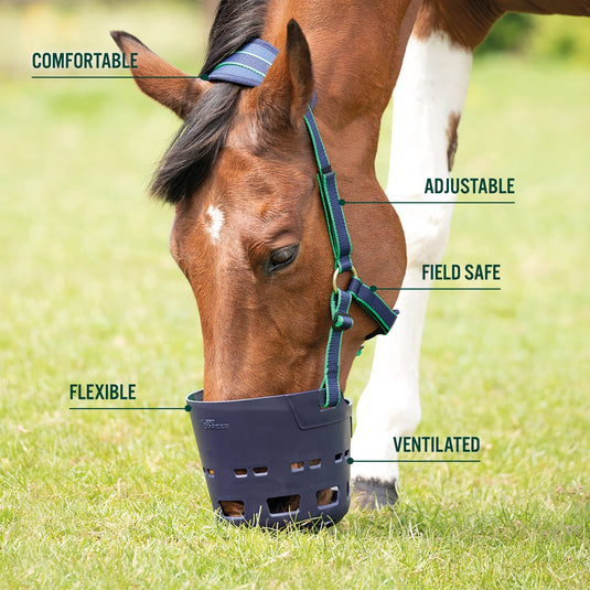 Shires Flexi Grazer Muzzle (Secondhand). - Ashurst Equestrian & Country