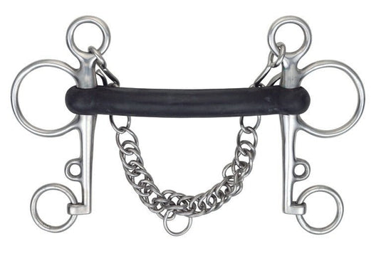 Shires Hard Rubber Mouth Pelham - Ashurst Equestrian & Country