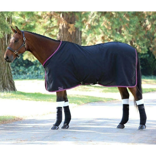 Shires Premium Stable Dust Sheet - Black/Gold - Ashurst Equestrian & Country