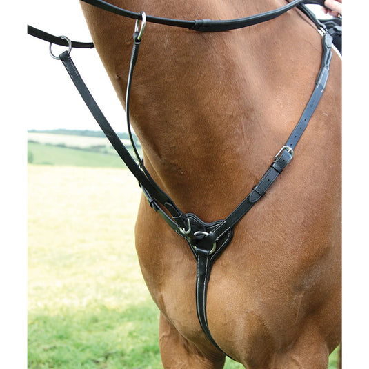 Shires Salisbury Three Point Breastplate - Ashurst Equestrian & Country