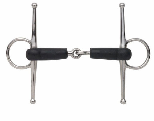 Shires Soft Rubber Covered Full Cheek Snaffle - Ashurst Equestrian & Country