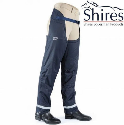 Shires Team Waterproof Chaps - Adult - Ashurst Equestrian & Country