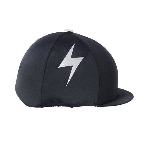 Silva Flash Hat Silk Black/Reflective Silver - Ashurst Equestrian & Country