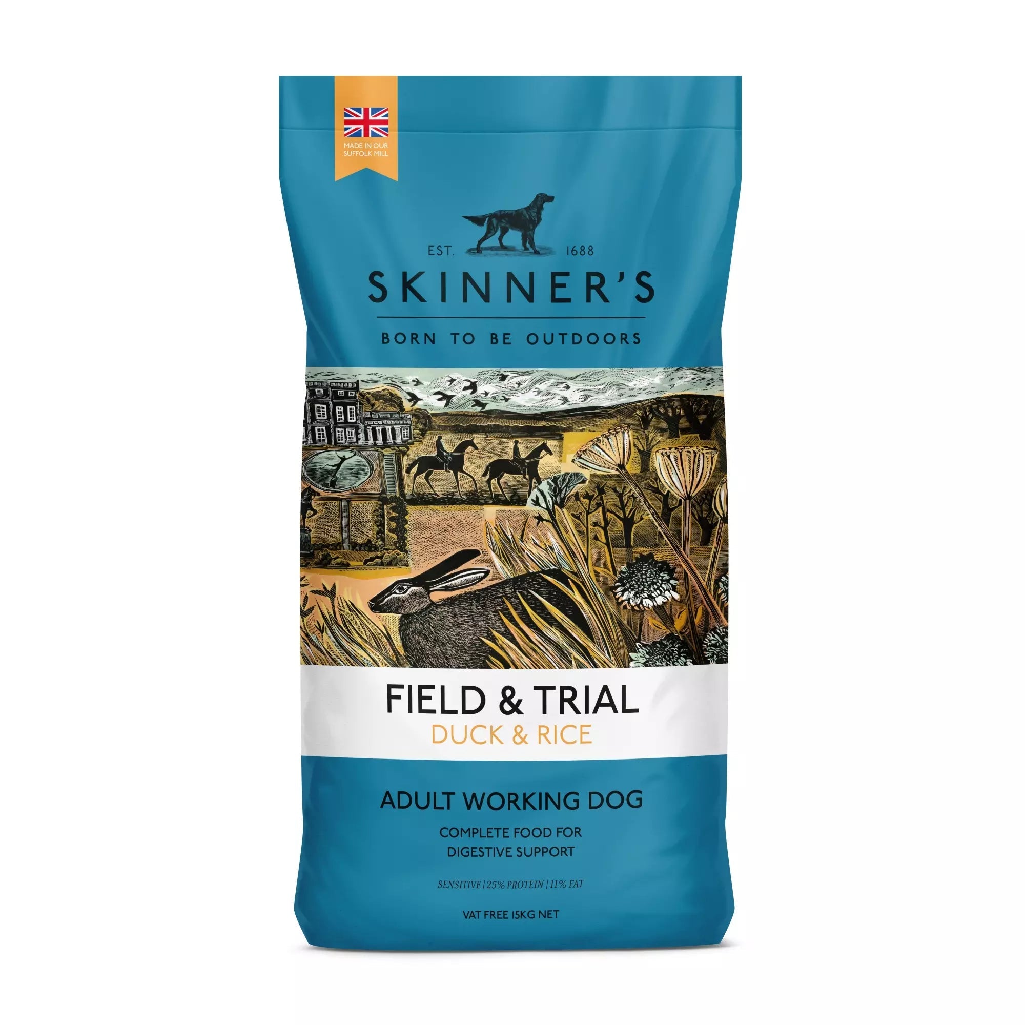 Skinners Duck & Rice 15kg – Ashurst Equestrian & Country