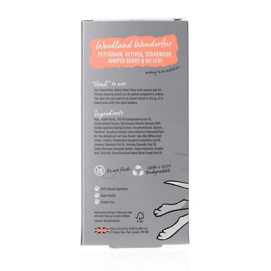 Sniffe & Likkit - Whippets (Paw-Kit Cleansing Wipes) - Ashurst Equestrian & Country