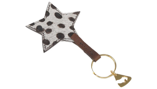 Aubrion Cowhide Keyring