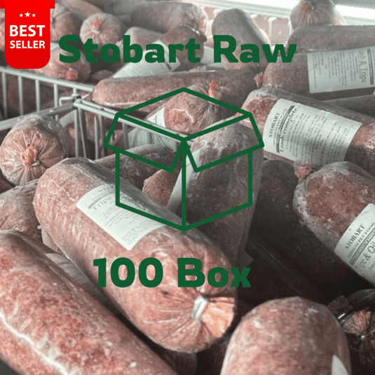 Stobart Raw Dog food - Box of 100 rolls - Ashurst Equestrian & Country