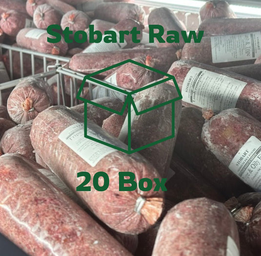 Stobart Raw Dog food - Box of 20 - Ashurst Equestrian & Country