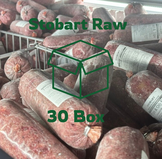 Stobart Raw Dog food - Box of 30 rolls - Ashurst Equestrian & Country