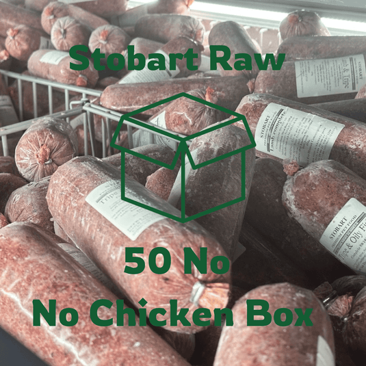 Stobart Raw Dog food - Box of 50 rolls (No chicken bundle) - Ashurst Equestrian & Country