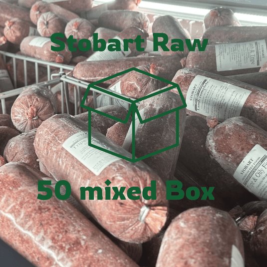 Stobart Raw Dog food - Mixed Bundle (50 Rolls) - Ashurst Equestrian & Country