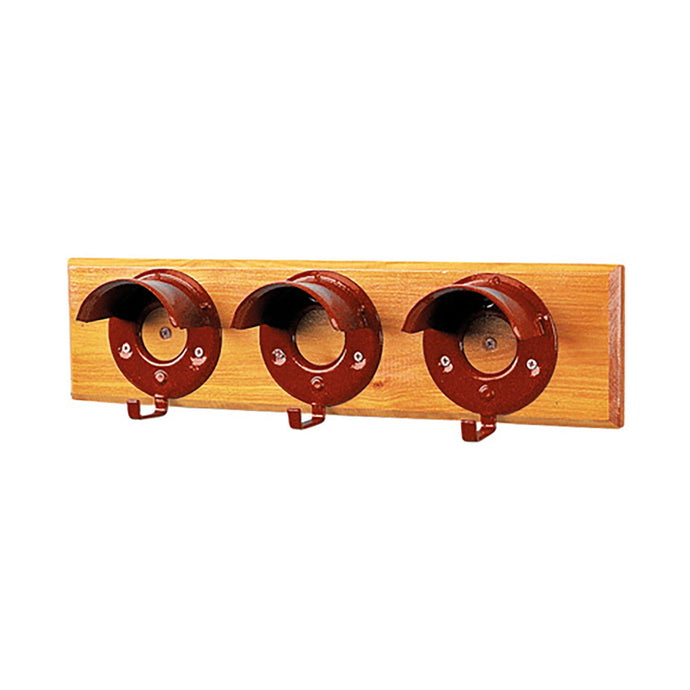 Stubbs Bridle Rack Set Of 3 On Board S203 - Ashurst Equestrian & Country