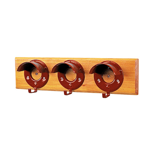Stubbs Bridle Rack Set Of 3 On Board S203 - Ashurst Equestrian & Country