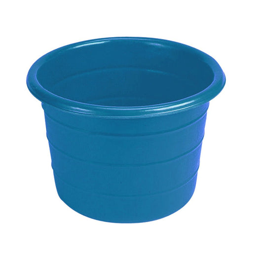 STUBBS Feed Bin/Water Butt (S44LH) - Blue - Ashurst Equestrian & Country