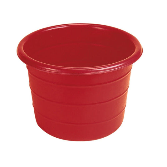 STUBBS Feed Bin/Water Butt (S44LH) - Red - Ashurst Equestrian & Country