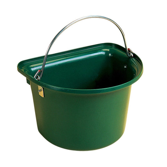 STUBBS Flat Sided Bucket (S5B) - Green - Ashurst Equestrian & Country
